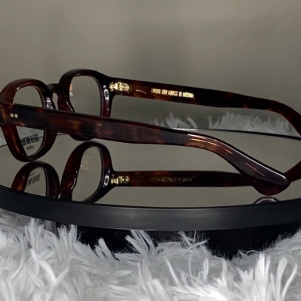Cutler And Gross Eyeglasses/ Model #: 9290/ Red Tinted Frames - Picture 5 of 7